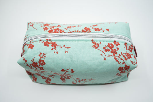 Springtime Floral Boxy Pouch