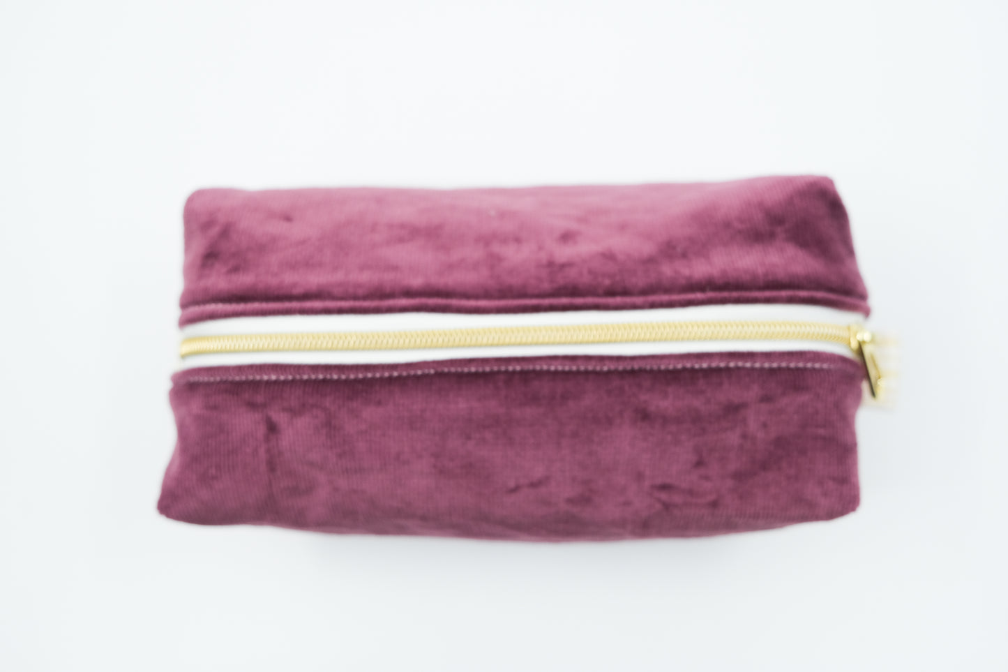 Royal Purple Boxy Pouch