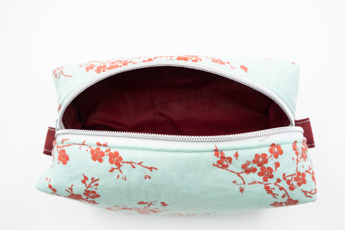 Springtime Floral Boxy Pouch