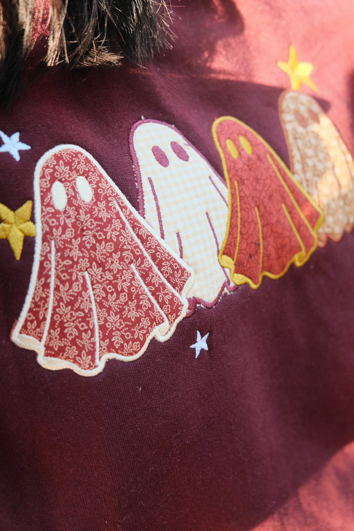 Ghost Friends Applique Sweatshirt PRE-ORDER